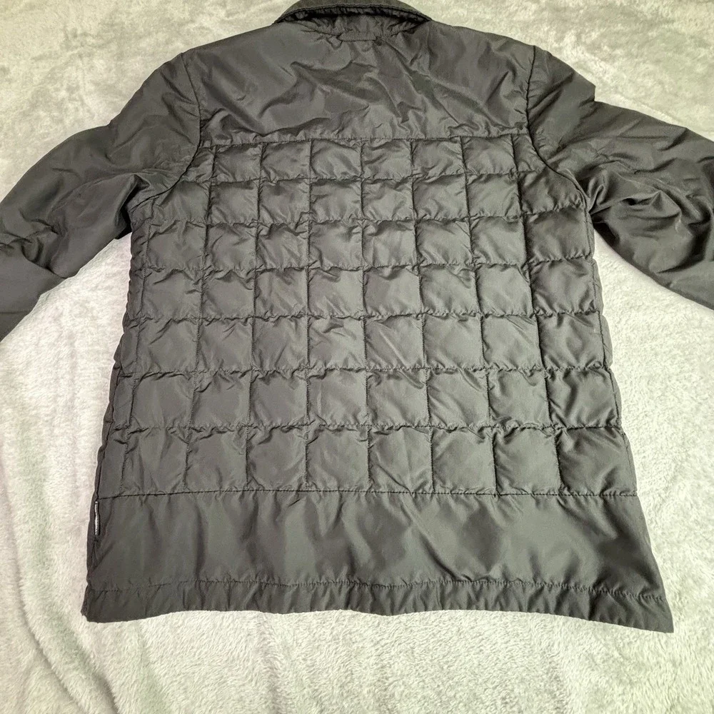 North Face Jacket Men's Size Medium Black Thermoball Puffer Lightweight Hiking